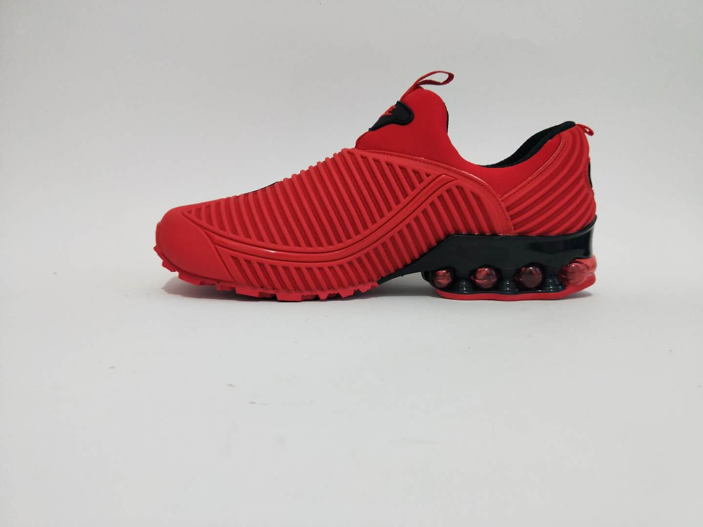 Nike Air Max 2019.5 Mesh Drop Plastic Red Black Shoes